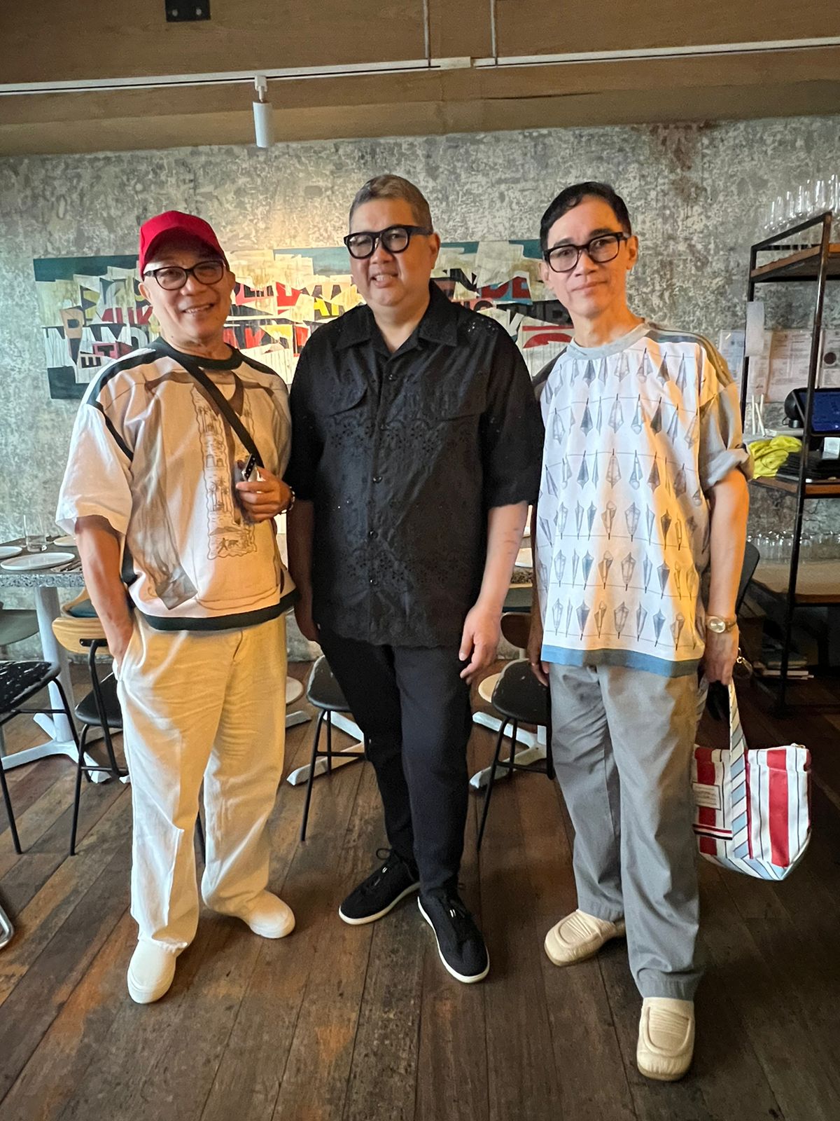 Daniel Cuneta, Rhett Eala and Ivar Aseron.
